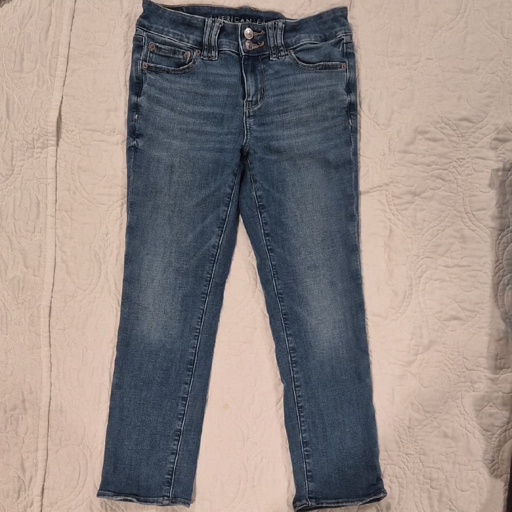 American Eagle Women's Artist Crop Jeans Size 4